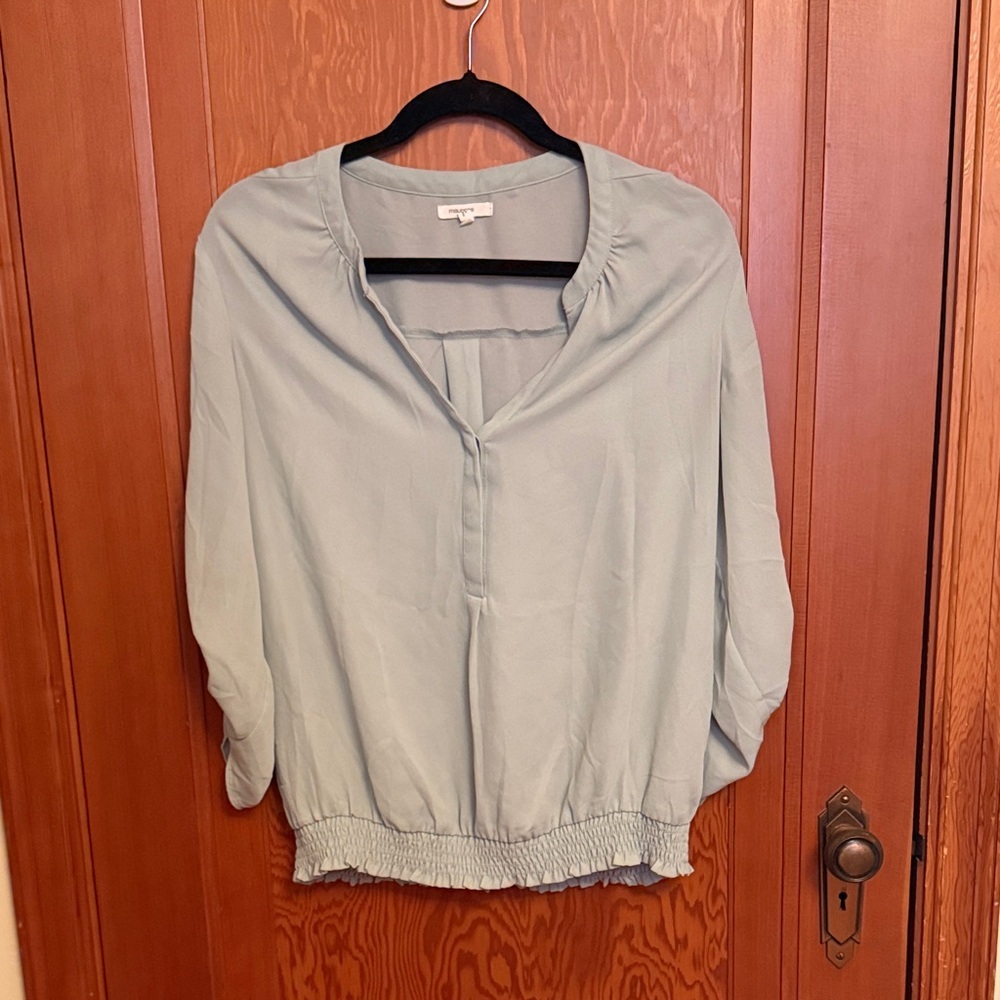 Maurices Soft Green Women's Blouse